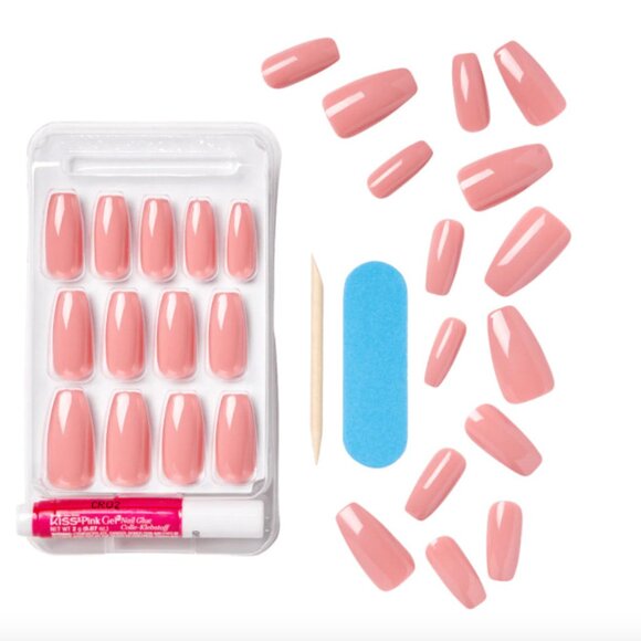 Kiss Gel Fantasy Sculpted Nails Long Length - Picture 4 of 5